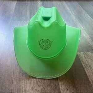Neon Cowboys® Unisex Green Light-Up Cowboy Hat | LED Festival & Party Hat